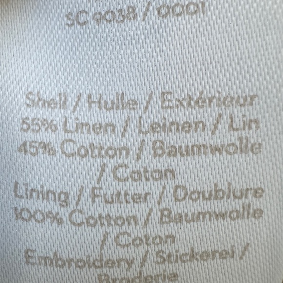 Boden Linen Blend Embroidered Skirt – Pink & Red – Size 6 - Picture 5 of 7